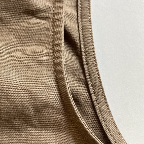 J H Collectibles Sleeveless blouse with Rouleau Button Loops - Picture 9 of 9